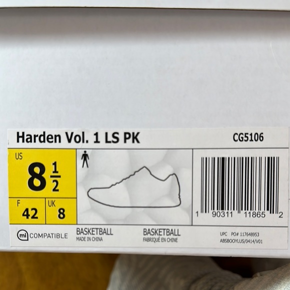 James Harden Vol 1 by Adidas - Picture 2 of 8